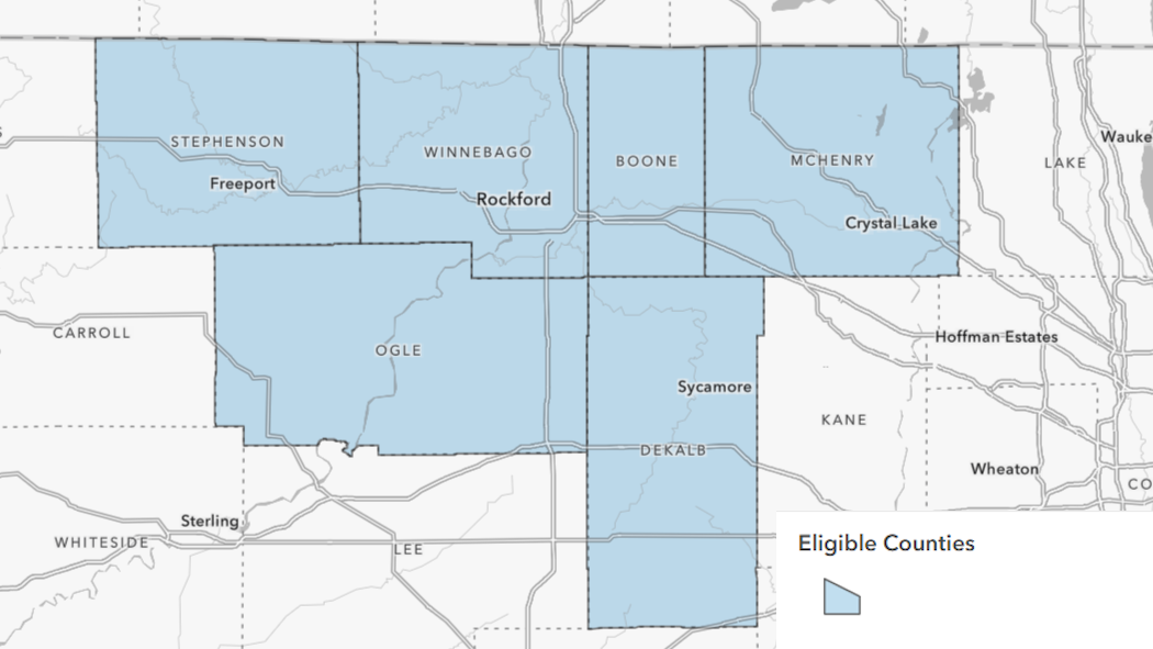 APEX Eligible Counties: Winnebago, Boone, McHenry, Stephenson, Ogle, and Dekalb. 